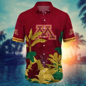 Minnesota Golden Gophers NCAA Flower Hawaii Shirt For Fans Ver 5