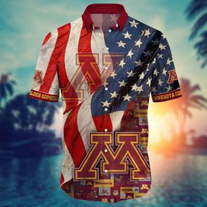 Minnesota Golden Gophers NCAA Flower Hawaii Shirt For Fans Ver 9