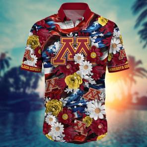 Minnesota Golden Gophers NCAA Hawaii Shirt Ver 3