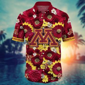 Minnesota Golden Gophers NCAA Hawaiian Shirt for This Summer Customize Shirt Any Team