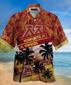 Minnesota Golden Gophers NCAA Palm Tree Pattern Hawaii Shirt For Sports Fans