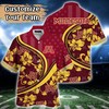 Minnesota Golden Gophers NCAA US Flag Flower Hawaii Shirt For Fans