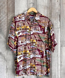 Minnesota Golden Gophers Reyn Spooner Viscose Hawaiian Shirt for Men 