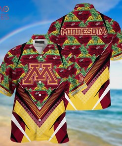 Minnesota Golden Gophers Summer Hawaiian Shirt And Shorts For Sports Fans 