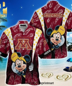 Minnesota Golden Gophers Summer Hawaiian Shirt - Perfect for Gifting to Your Loved Ones.