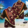 Minnesota Golden Gophers Summer Hawaiian Shirt with Tropical Flower Pattern for NCAA Enthusiasts 