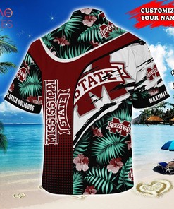 Mississippi State Bulldogs Customized Summer Hawaiian Shirt - Personalized for Fans with Tropical Pattern
