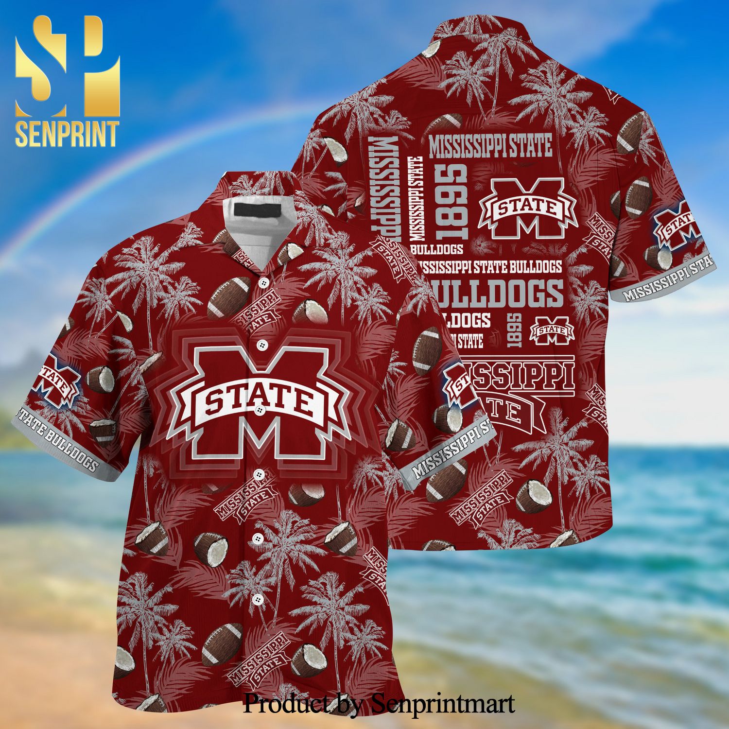 Mississippi State Bulldogs Hawaiian Shirt - A New Gift for Summer.