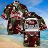 Mississippi State Bulldogs Hawaiian Shirt And Shorts For Summer, Tropical Patterns For Fans 