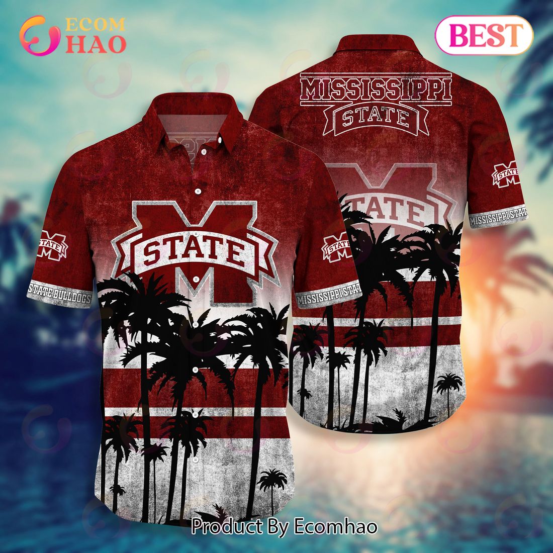 Mississippi State Bulldogs Hawaiian Shirt And Shorts, Hot Trending Summer Style
