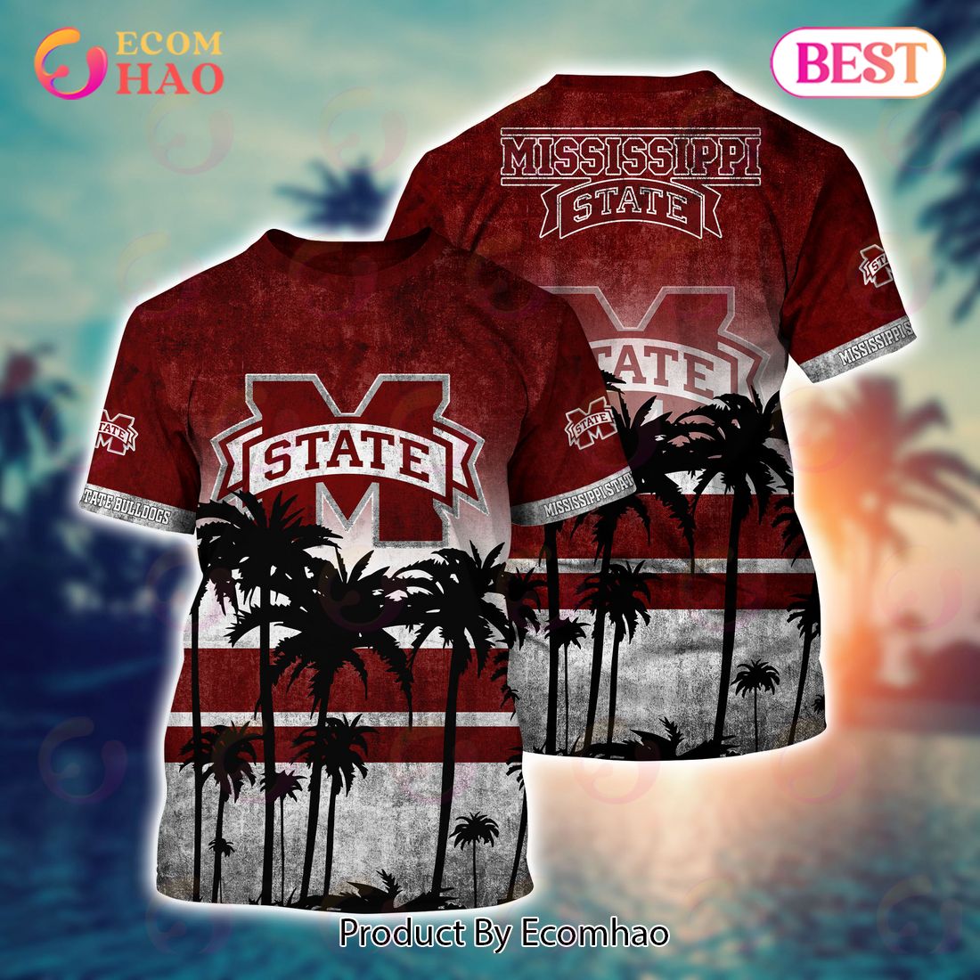 Mississippi State Bulldogs Hawaiian Shirt And Shorts, Hot Trending Summer Style