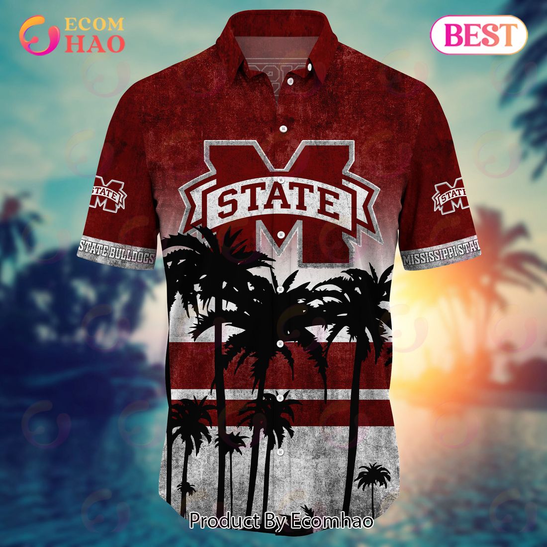 Mississippi State Bulldogs Hawaiian Shirt And Shorts, Hot Trending Summer Style