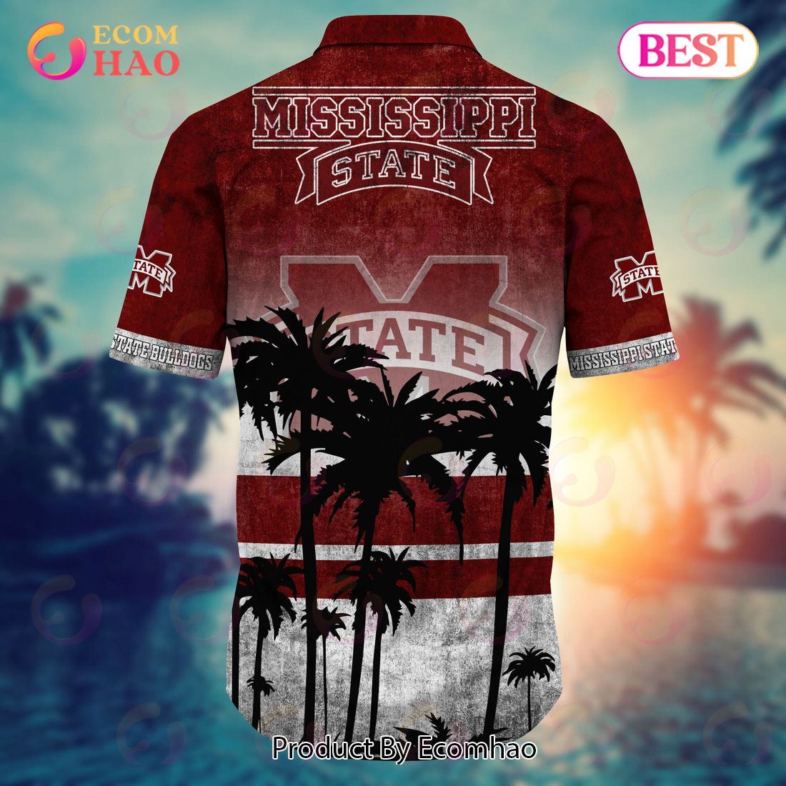 Mississippi State Bulldogs Hawaiian Shirt And Shorts, Hot Trending Summer Style