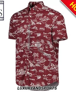 Mississippi State Bulldogs Island Custom Hawaiian Shirt - Customized with Island Vibes for Bulldogs Fans