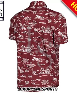 Mississippi State Bulldogs Island Custom Hawaiian Shirt - Customized with Island Vibes for Bulldogs Fans