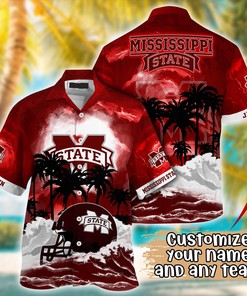 Mississippi State Bulldogs NCAA Best Hawaiian Shirt Ever- Customize Any Team Any League