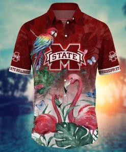 Mississippi State Bulldogs NCAA Flower Hawaii Shirt For Fans Ver 11