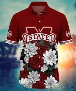 Mississippi State Bulldogs NCAA Flower Hawaii Shirt For Fans Ver 13