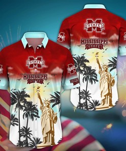 Mississippi State Bulldogs NCAA Flower Hawaii Shirt For Fans Ver 25
