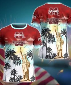 Mississippi State Bulldogs NCAA Flower Hawaii Shirt For Fans Ver 25