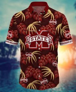 Mississippi State Bulldogs NCAA Flower Hawaii Shirt For Fans Ver 34