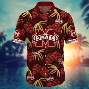 Mississippi State Bulldogs NCAA Flower Hawaii Shirt For Fans Ver 34