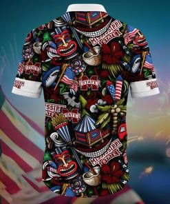 Mississippi State Bulldogs NCAA Flower Hawaii Shirt For Fans Ver 5