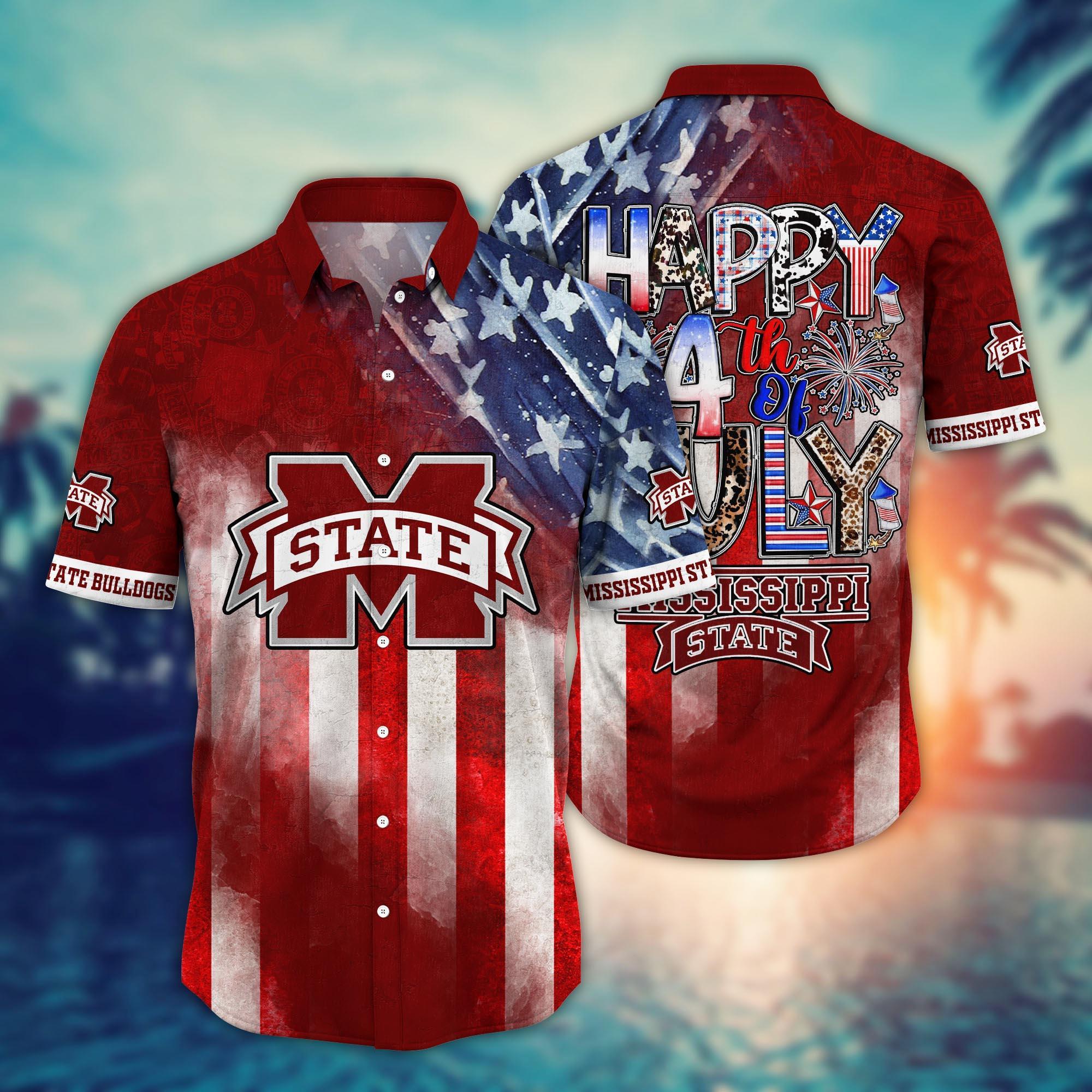 Mississippi State Bulldogs NCAA Hawaii Shirt Ver 1
