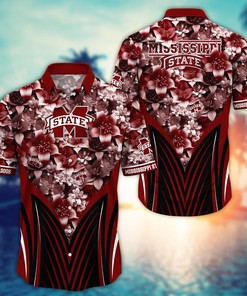 Mississippi State Bulldogs NCAA Hawaiian Shirt, Aloha Shirt Ver 1