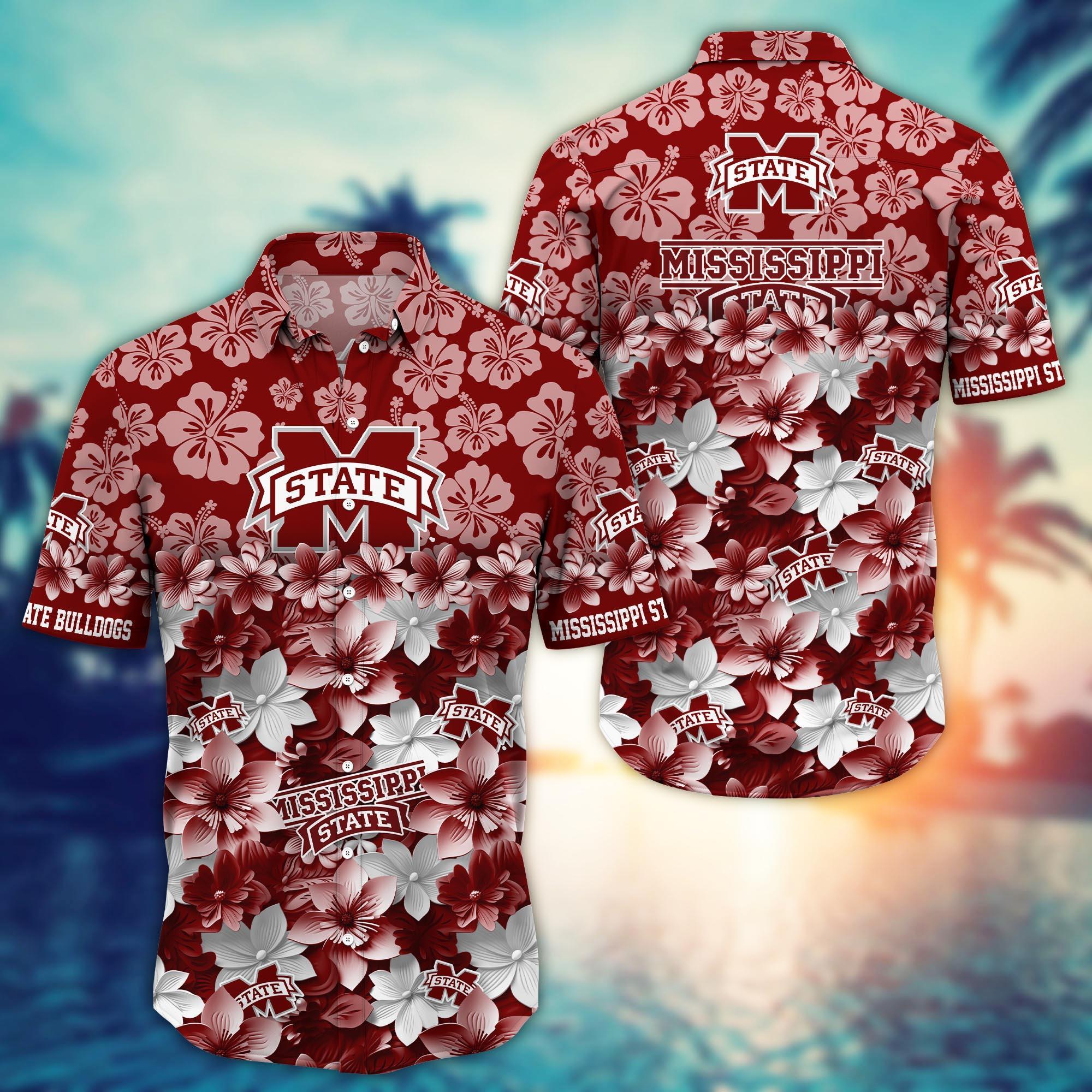 Mississippi State Bulldogs NCAA Hawaiian Shirt Gift For Fan