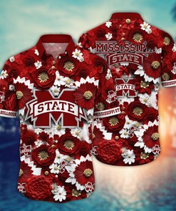 Mississippi State Bulldogs NCAA Hawaiian Shirt for This Summer Customize Shirt Any Team