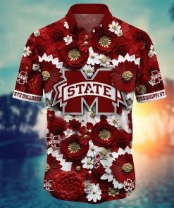 Mississippi State Bulldogs NCAA Hawaiian Shirt for This Summer Customize Shirt Any Team