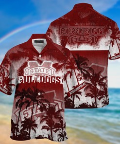 Mississippi State Bulldogs NCAA Summer Hawaiian Shirt and Shorts - Perfect for the Whole Family!