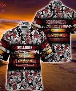 Mississippi State Bulldogs Summer Hawaiian Shirt - Sporty and Trendy Floral Pattern for This Year