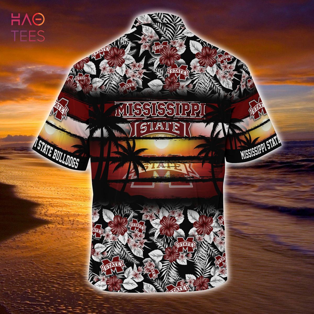 Mississippi State Bulldogs Summer Hawaiian Shirt - Sporty and Trendy Floral Pattern for This Year