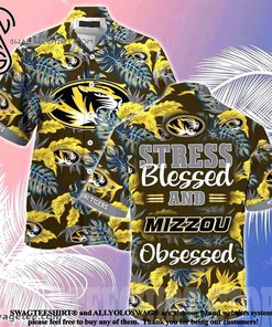 Missouri Tigers Blessed Obsessed Stress Hawaiian Shirt for a Beach Day