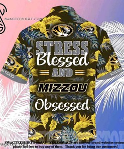 Missouri Tigers Blessed Obsessed Stress Hawaiian Shirt for a Beach Day