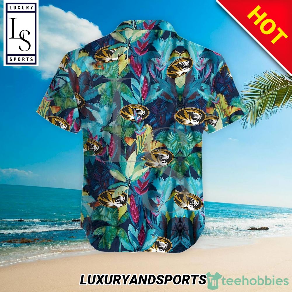 Missouri Tigers Floral Tropical Hawaiian Shirt Perfect for Any Occasion