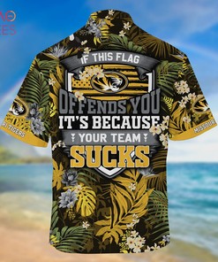 Missouri Tigers Hawaiian Shirt And Shorts For Summer, Tropical Patterns For Fans 