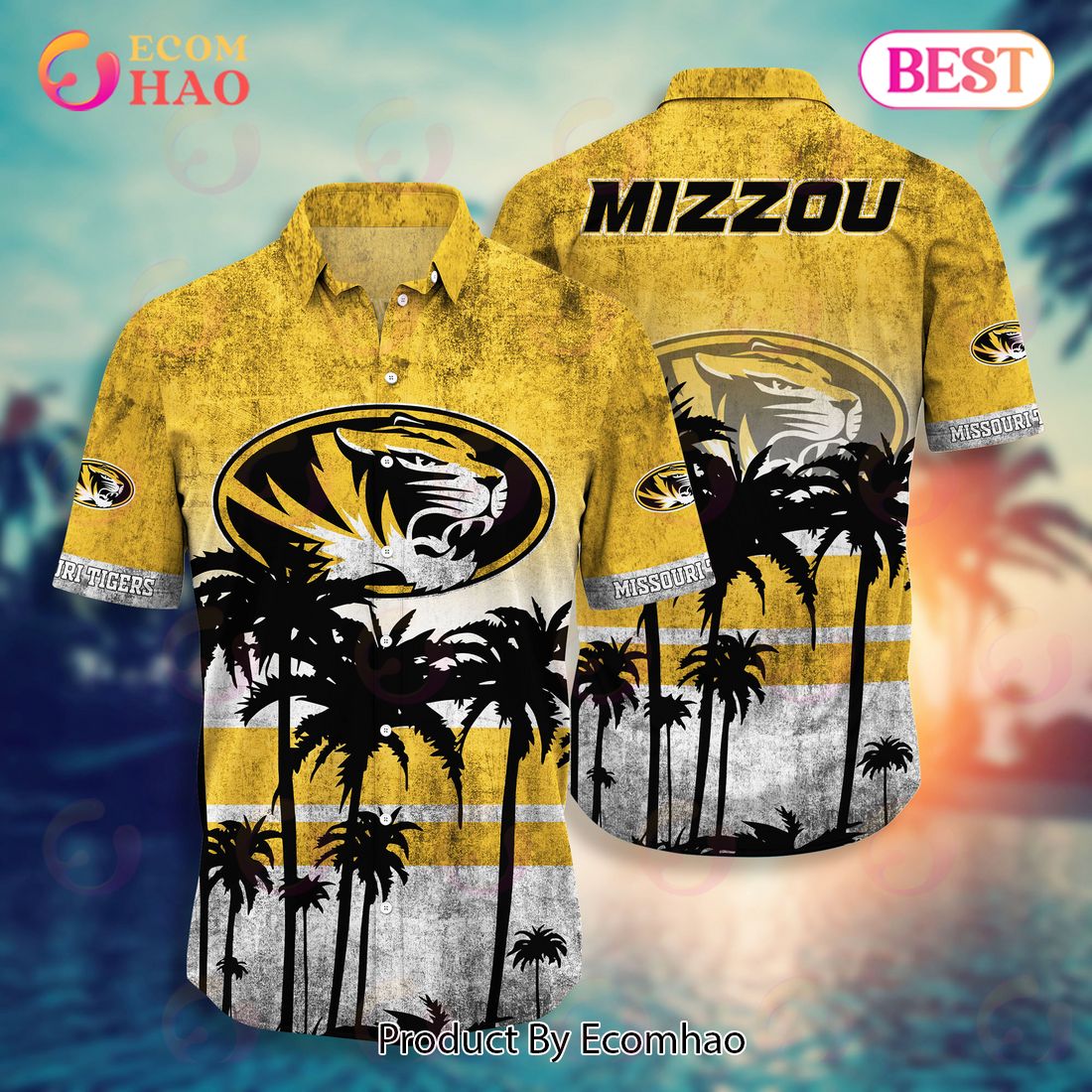 Missouri Tigers Hawaiian Shirt And Shorts, Hot Trending Summer Style