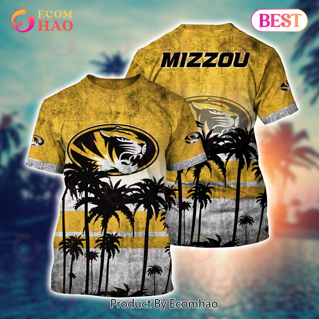Missouri Tigers Hawaiian Shirt And Shorts, Hot Trending Summer Style