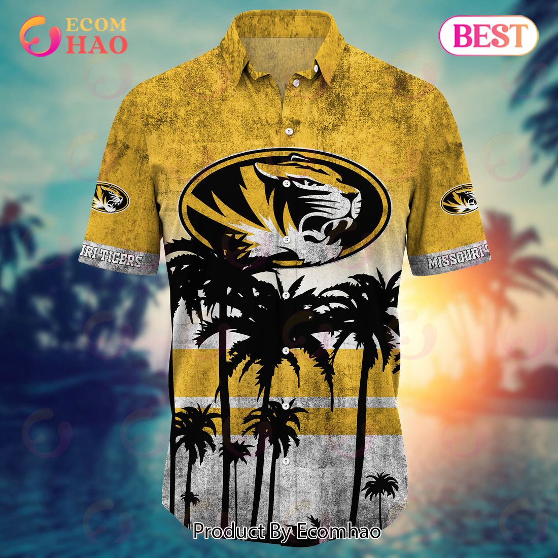 Missouri Tigers Hawaiian Shirt And Shorts, Hot Trending Summer Style