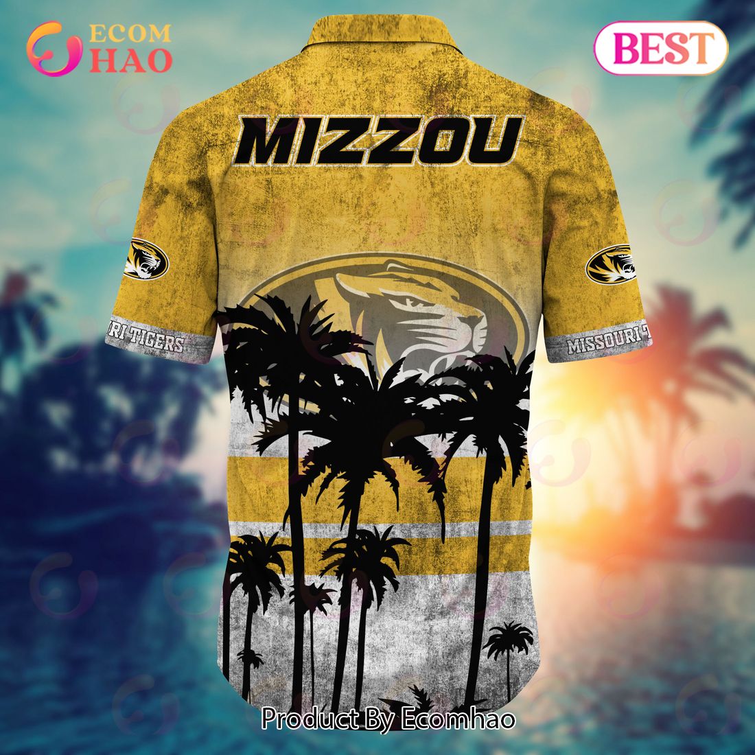 Missouri Tigers Hawaiian Shirt And Shorts, Hot Trending Summer Style