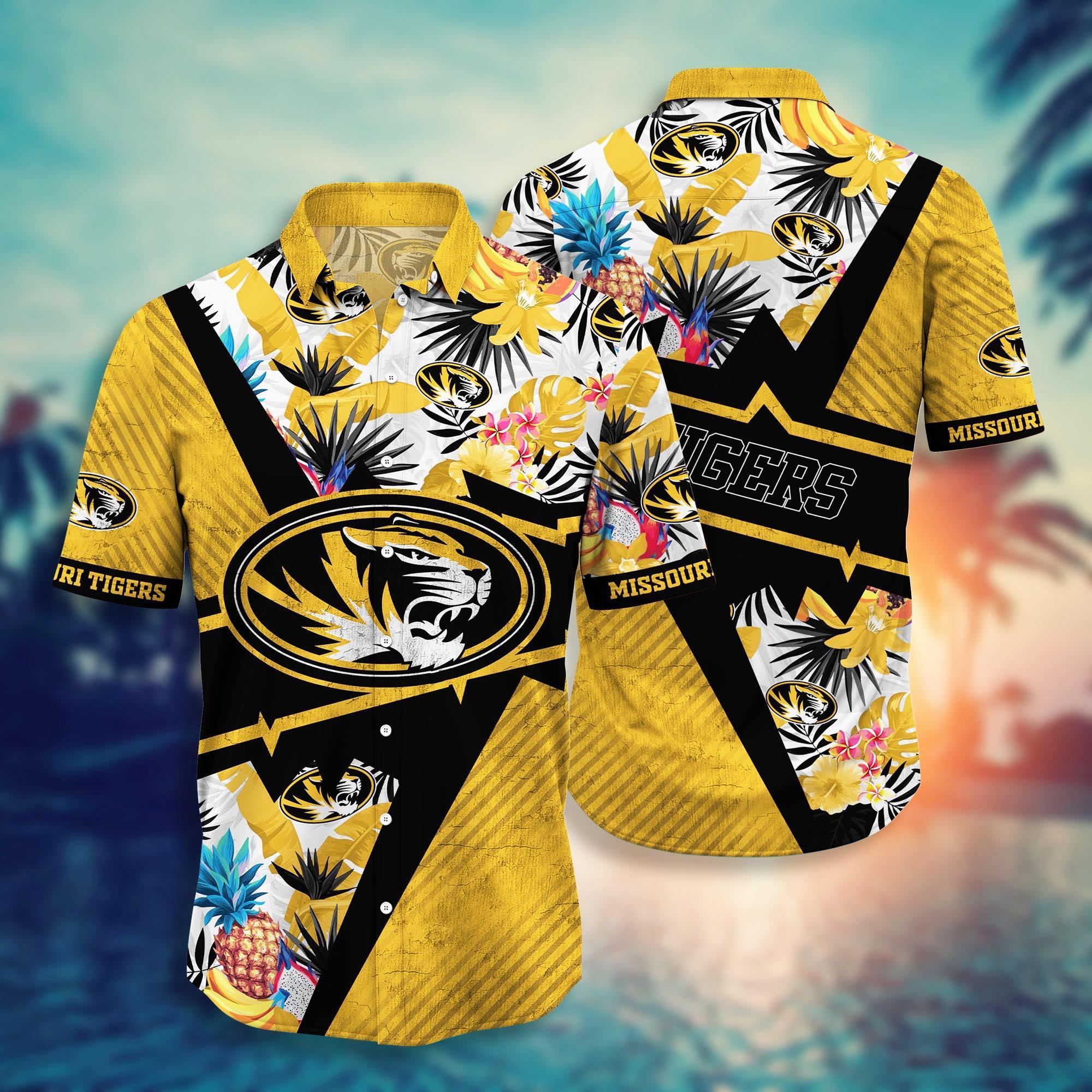 Missouri Tigers NCAA Flower Hawaii Shirt For Fans Ver 12