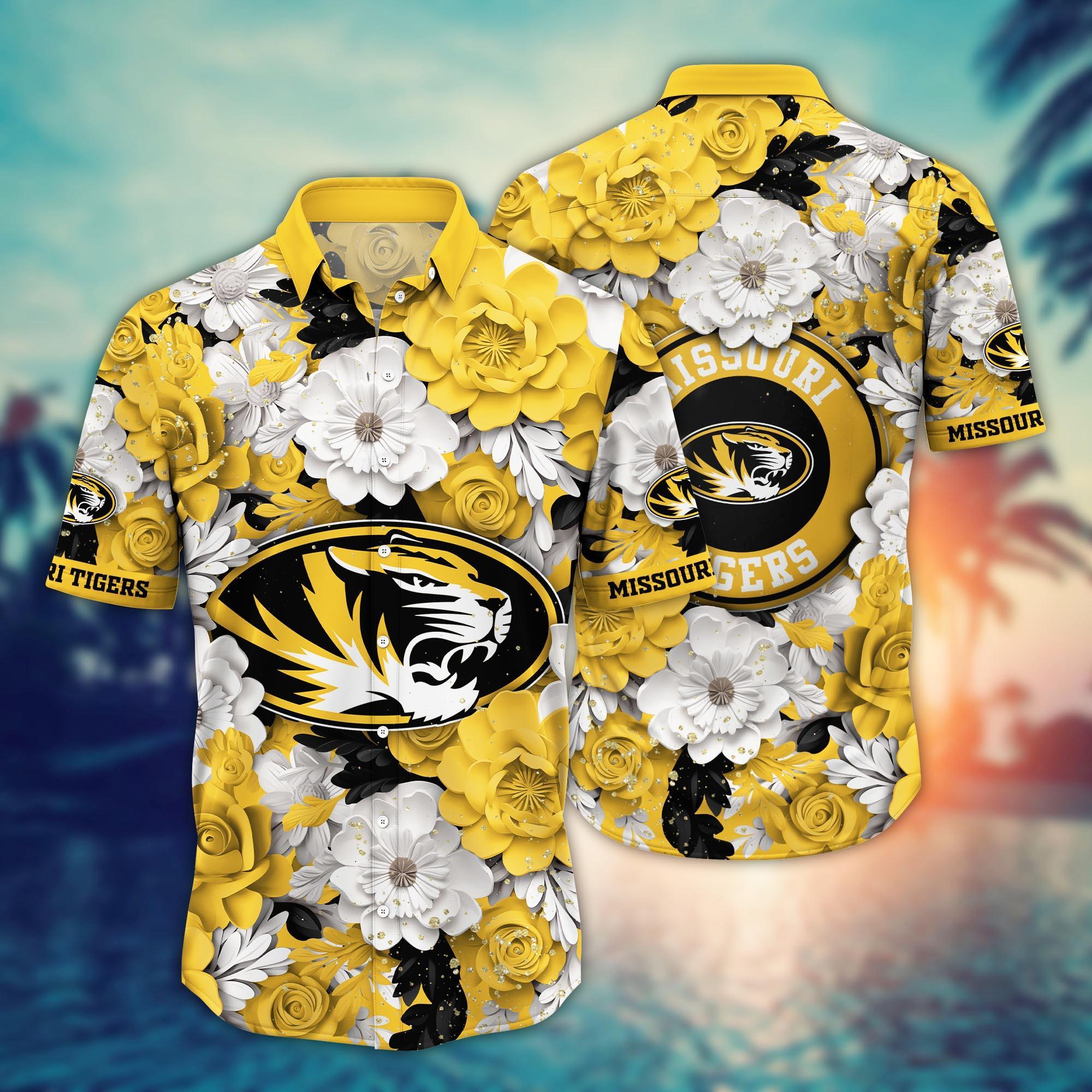 Missouri Tigers NCAA Flower Hawaii Shirt For Fans Ver 13