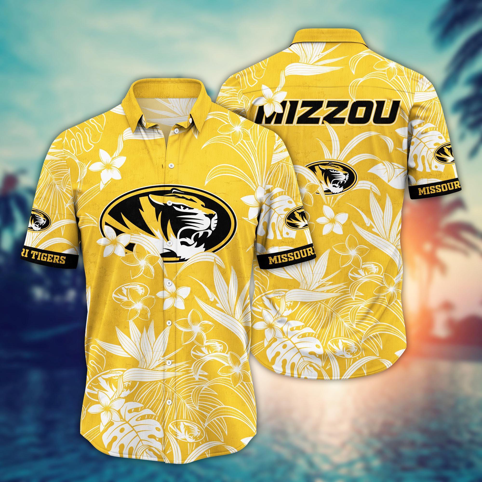 Missouri Tigers NCAA Flower Hawaii Shirt For Fans Ver 16