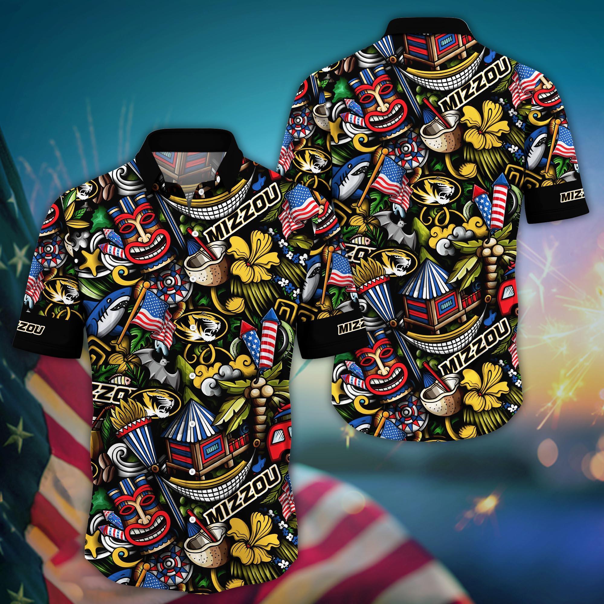Missouri Tigers NCAA Flower Hawaii Shirt For Fans Ver 26