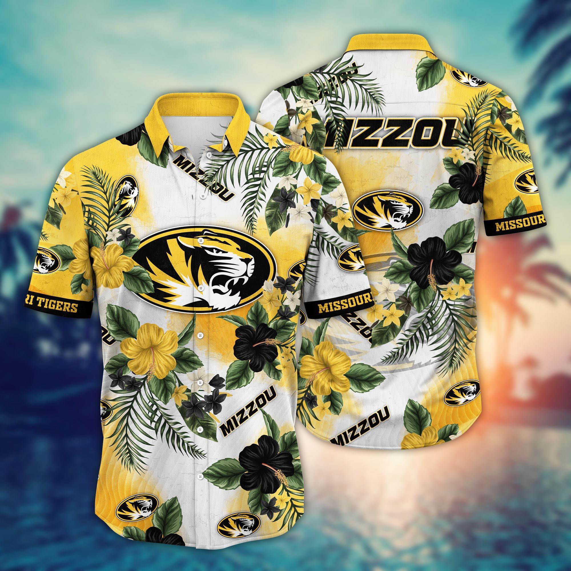 Missouri Tigers NCAA Flower Hawaii Shirt For Fans Ver 31