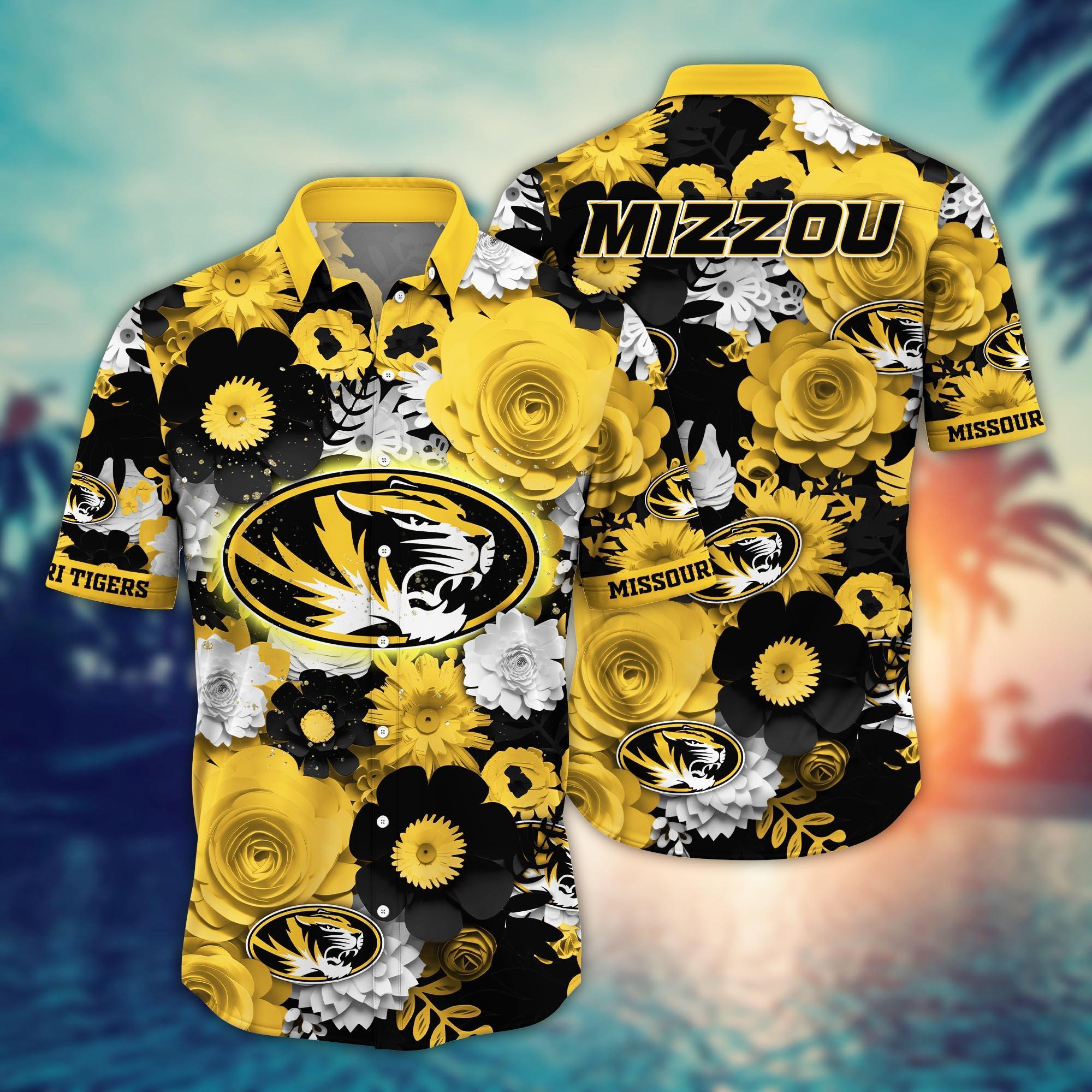 Missouri Tigers NCAA Flower Hawaii Shirt For Fans Ver 36