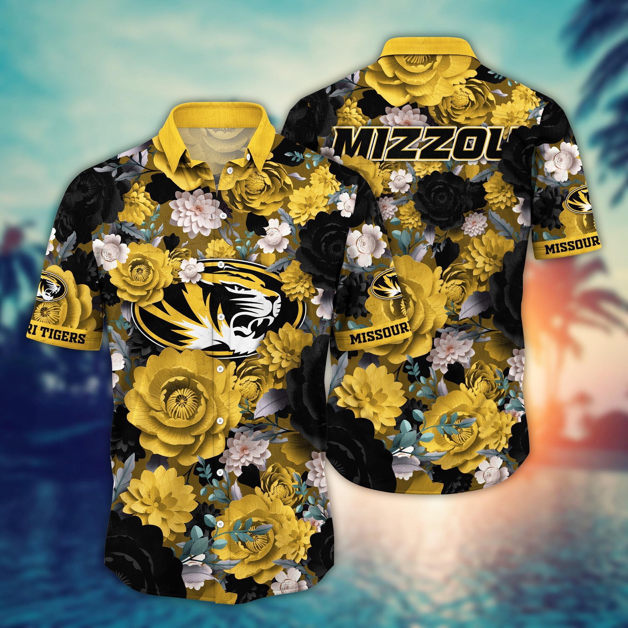 Missouri Tigers NCAA Flower Hawaii Shirt For Fans Ver 8
